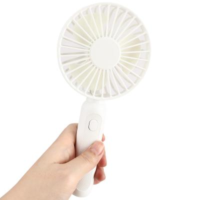 China Portable Small Travel USB Desktop Air Cooling Battery Charging Handheld USB Rechargeable Pocket Mini Fan for sale