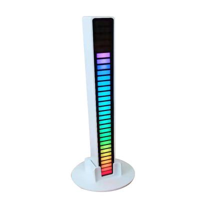 China RGB Pickup Car Atmosphere Light Music Voice Activated Sound Control RGB Led USB Atmosphere Rhythm Lights for sale