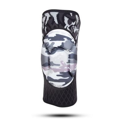 China Breathable Adjustable Elasticity Basketball Knee Protector Honeycomb Knee Protector Protective Knee Compression Sleeves for sale