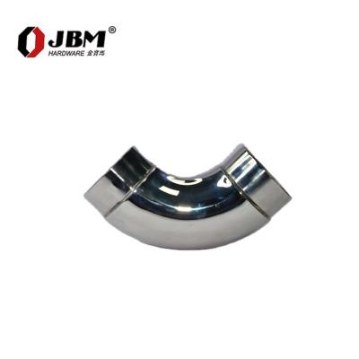 China 38.1/42.4/50.8 factory balustrade fitting stainless steel 90 degree connector joint pipe connector for balustrade balustrade for sale