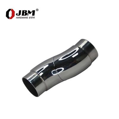 China 50.8 Stairs Railing Pipe Connection 360 Degree Tube Connector Stainless Steel Rotating Fitting for sale