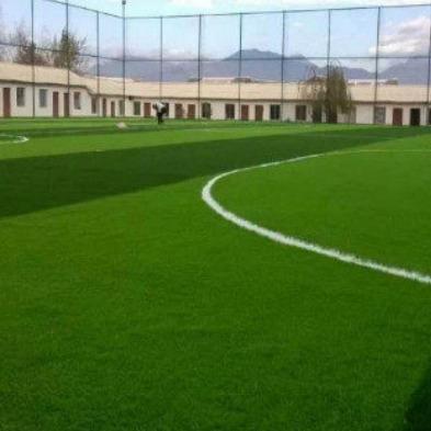 China Football 50mm Height Sports Grass Artificial Turf For Soccer Field Soccer Field Mat for sale