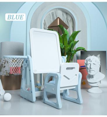 China Modern Kindergarten Toys Bedroom Furniture Plastic Children Drawing Board And Chair for sale