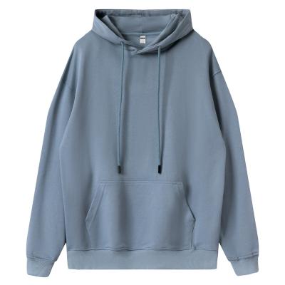 China Wholesale 300gsm Anti-wrinkle hoodie unisex pullover men's high quality 100% cotton fleece hoodie in stock for sale