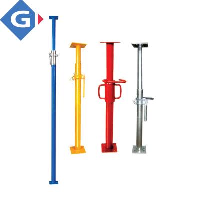 China Industrial popular hot sale adjustable painted scaffolding floor support system scaffolding prop parts for sale