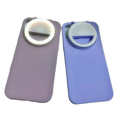 China Ring Light Promotion Phone 11 TPU Mobile Phone 12 13 Light Up Led Lighted Phone Case for sale