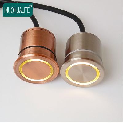 China Outdoor IP67 Garden 1W 3W Recessed Underground Inground Waterproof Garden Led Step Light for sale