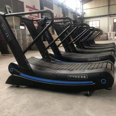 China Factory Wholesale Commercial Unpowered Treadmill Curved Treadmill for sale