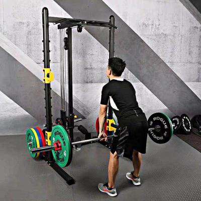 China Muscle Develop China Manufacture Gym Strength Equipment Squat Machine Multi Function Squat Rack for sale