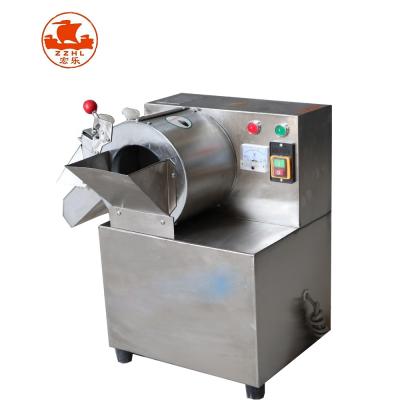 China Automatic Cube Cutting Machine Onion Stem Vegetable Carrot Vegetable Fruit Slicing Shred Slicing Machine for sale