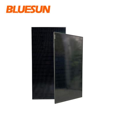 China 1+1+1 One Solar Panel One 110W New Black Full Solar Panel Technology Felt Solar Panel 158.75mmx158.75mm for sale