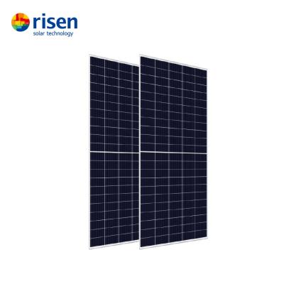 China 0.45% Solar Panel 500w 550w Bifacial Mono Bifacial Uplifted Solar Panels 600w Power Half Yearly Attenuation Cells for sale