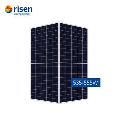 China High Efficiency EVA/POE Double Hoisted Glass Bifacial Panel Solar Panel Solar Panel Price 535W 540W 550W for sale