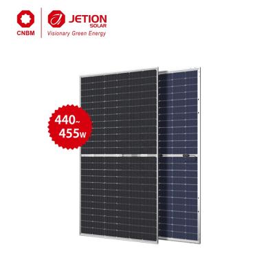 China Commercial/Residential mono solar panel PERC solar panel 600w 500w 400w jetion solar panels with high efficiency for sale