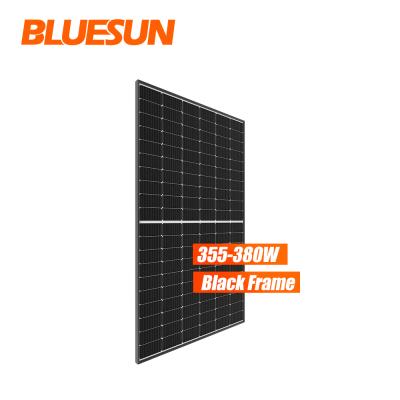 China 20A Black Frame Pv Solar Module 380w 390w 400w Half Cut Mono Cells For Malaysia for sale