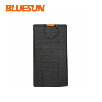 China Monocrystalline Semi Flexible Solar Yachts Module Solar Panel 160W Popular Manufacture for sale