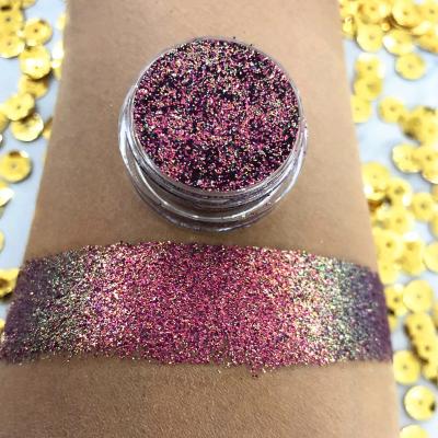 China Chameleon Waterproof Cheap Mini Eyeshadow Pocket Makeup Multicolor Glitter Eyeshadow for sale