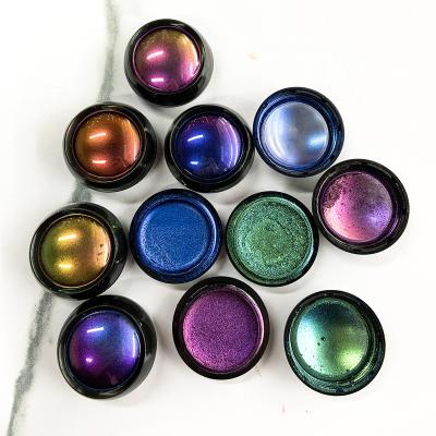 China Makeup Factory Wholesale Neutral Eyeshadow Primer Makeup Factory Chameleon Pearl Monochromatic Optical Eyeshadow Foundation Waterproof for sale