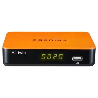 China USB PVR DVB-S2 mpeg-4 satellite receiver dvb-s2 A1 twin sat receiver dongle satellite tv receiver for sale