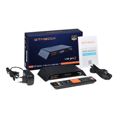 China Pro 2 USB PVR GTMEDIA V8 receiver svb s2 dvb T2 hd h.264 mpeg-4 combo combo set top box for sale