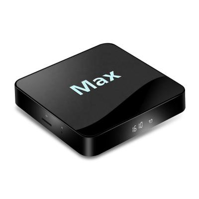 China Android 9.0 1080p tv receiver box T96 max tv box dvb s2 android iptv android iptv max for sale