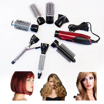 China 8-in-1 Electric Hair Dryer Ionic Multifunctional Professional Styling Set Hair Styling Brush for sale