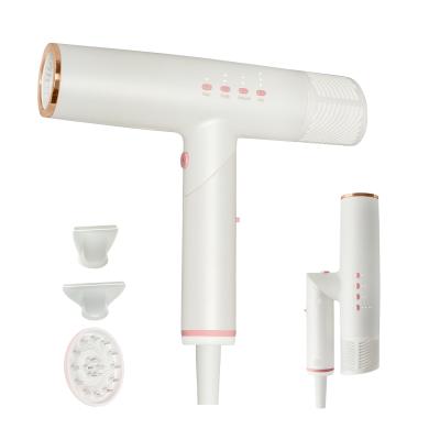 China 2021 Foldable Newest Design Hair Dryer Hair Styling Tools Fast Hot Air Straight Styler Hair Blow Dryer for sale