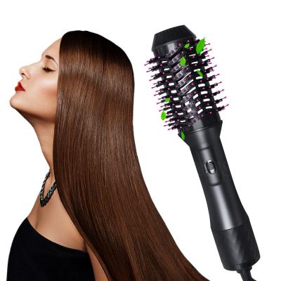 China Professional Hair Dryer OEM Air Curler & Airbrush 1200w Volumizer Salon Brush Blow Dryer Easy To Use Hot Air Straightener for sale