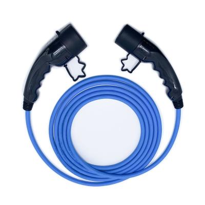 China Type - 2 Charging EV Cable IEC 621962 Station Female To Male 11kw 22kw M3-T2T203 for sale