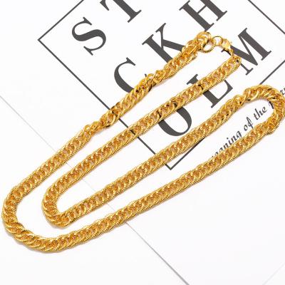 China High Quality Fashion Good Quality Props Sublimation Alloy Jewelry Hot Selling Unisex Necklace for sale