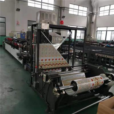 China New Easy Operation Plastic Bag Roll On Bag Making Machine Double Lines Hotel Professional Design Double Lines With CE Low Price for sale