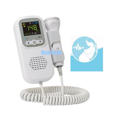 China Clinic Acrylic Home Use Meidical Doppler Sensitive Monitor /FHR Machine For Pregnancy for sale