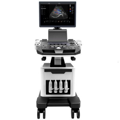 China Cart High Quality Medical Acrylic 3d 4d Color Doppler Ultrasound Machine TC31P-N for sale