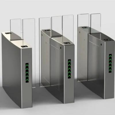 China DC24V Waist High Turnstile Speed Gate Indoor für den Besucherfluss mit hohem Volumen zu verkaufen