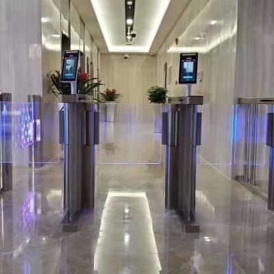 China Puertas de seguridad de oficina duraderas con tarjeta RFID de reconocimiento facial en venta