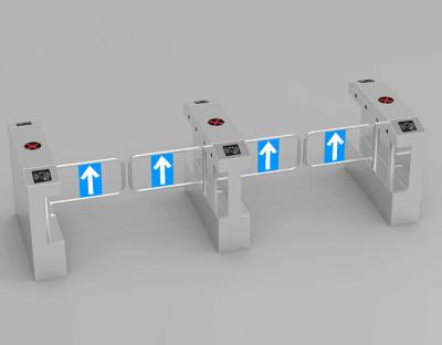 China DC24V Taillhöhe Drehscheibe Sicherheitssysteme Anti Tailgating Tor zu verkaufen