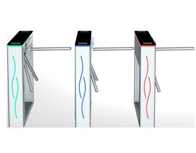 China Edelstahl 304 Elektronisches Stativ-Turnstyle-Tor mit Tasten-/IC-Kartensteuerung -20C-60C zu verkaufen