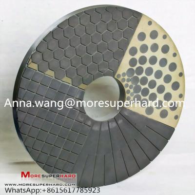 China CBN Diamond Double Disc Grinding Wheel,double disc grinding,vitrified bond grinding disc Anna.wang@moresuperhard.com for sale