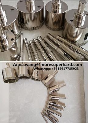 China Electroplated Diamond Hole Saw Core Drill Bit for Glass Tile Ceramic Core Drill Bit Anna.wang@moresuperhard.com for sale