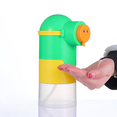 China Home Automatic Liquid Foam Soap Dispenser Cute Foam Dispenser Kids Smart Induction Bubble Hand Wash for sale