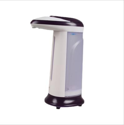 China Hotel Disposable Touch Free Accessories 370ml Capacity Bathroom Soap Dispenser For Kitchen Countertop for sale