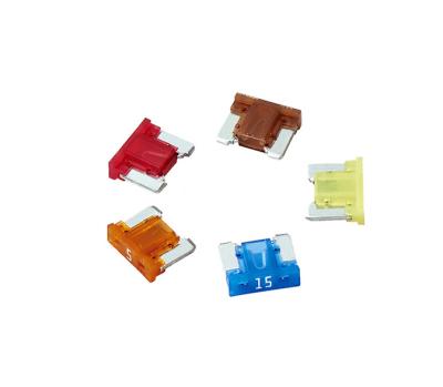 China LOW VOLTAGE 2A 3A 4A 5A 7.5A 10A 15A 20A 25A 30A 35A 40A Plug In Mini Blade Car Fuse Blow Mini Blade Fuse for sale