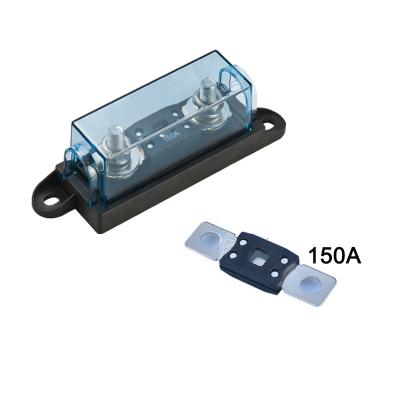 China Waterproof Automotive Fuse Holder 150A ANM-H Bolt Down Type ANM Inline Fuse Holder Blade Fuse Block Fuse Block MEGA Holder for sale