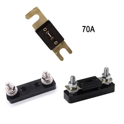 China Waterproof Car ANL Holder 70A 32VDC Automotive Automotive Fuse Blade Stereo Audio Stereo Holder Distribution Plates 04GA 4 Way Melts Box Block Automobile Plug In Fuse for sale