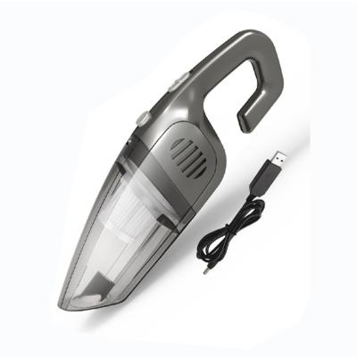 China 120W Car Dust Collector Portable Cordless Electric Vacuum Cleaner Portable Black Low Noise USB Car Vacuum Cleaner for sale