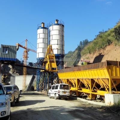 China Concrete Machinery Repair Shops Mixing Plant Manufacturers Direct Selling Price New With Cement Silos for sale