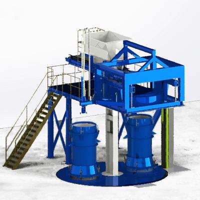 China Hot Selling Rotary Type Concrete Drain Pipe Making Machine For Water Culvert for sale