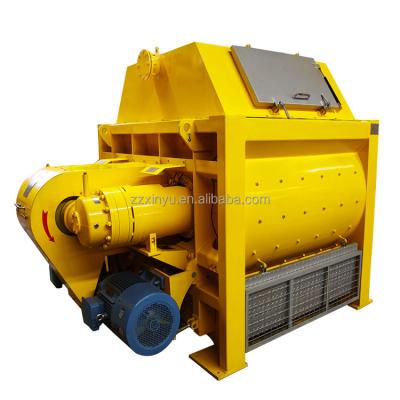 China Construction Industry JS 2000 Twin Shaft Concrete Mixer Construction Use For Concrete Batching Plant HZS120 for sale