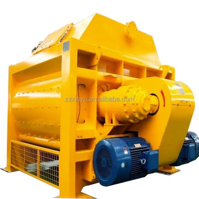 China Concrete Construction Site Machinery Cement Mixer Concrete Mixer Twin Shaft Concrete Mixer for sale