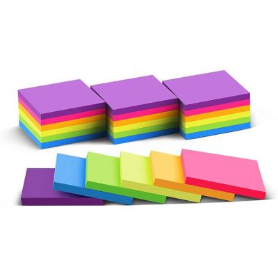 China Custom Printed Memo Pad Self Adhesive Logo Sticky Notes Custom Memo Pad for sale